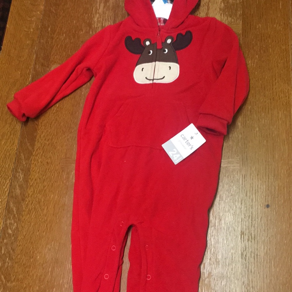 Brand New Carter’s 24 months Reindeer Fleece
